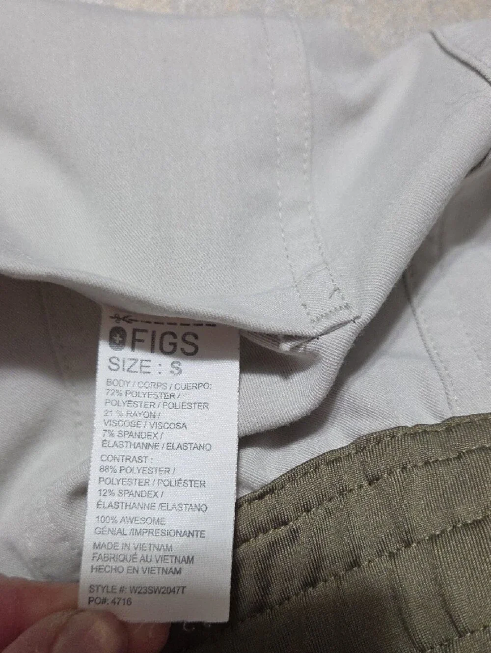 Figs body chinos